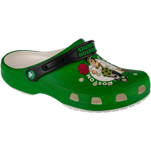 Sapatos Homem Chinelos Crocs Classic NBA Boston Celtics Clog Verde