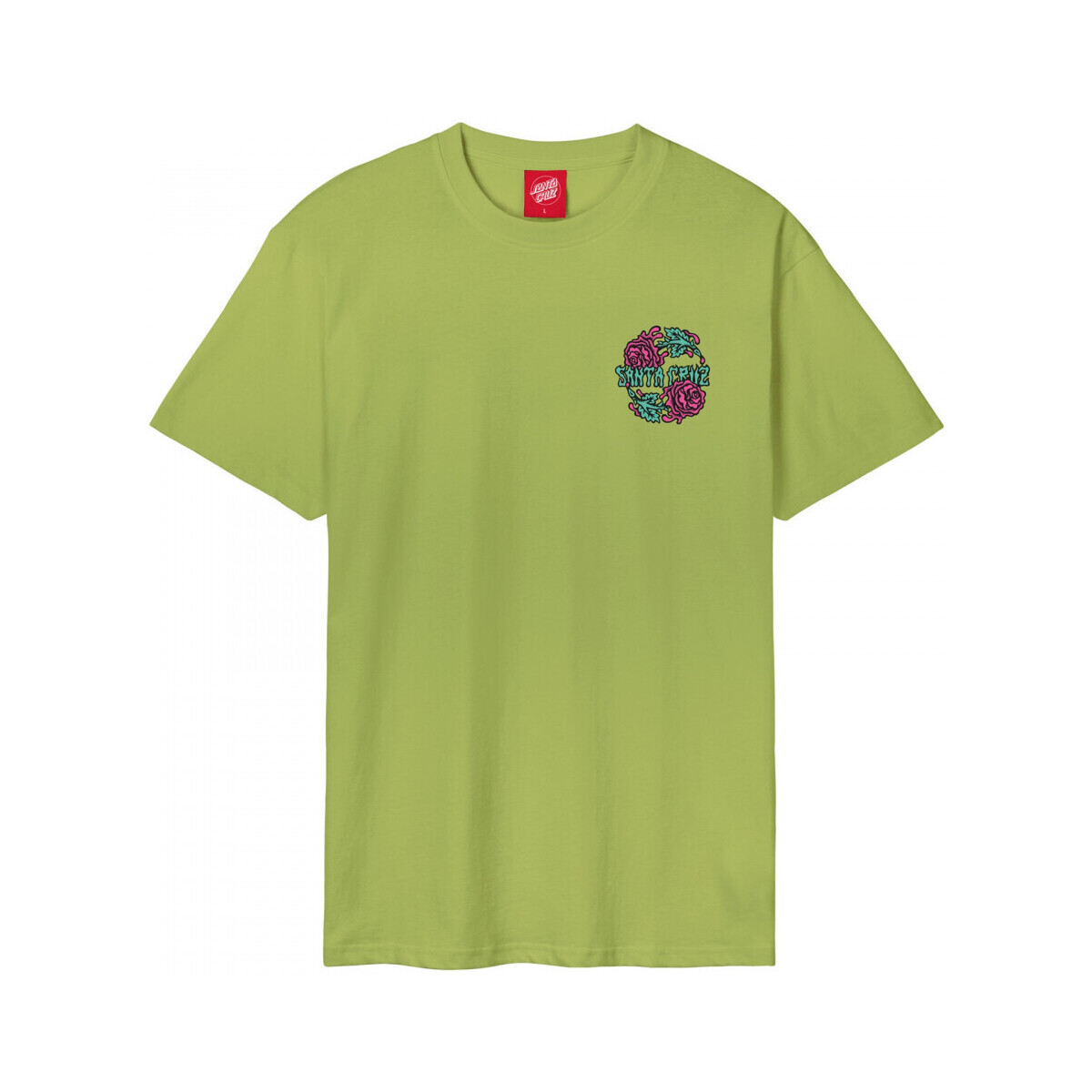 Textil Homem T-shirts e Pólos Santa Cruz Dressen rose crew two Verde