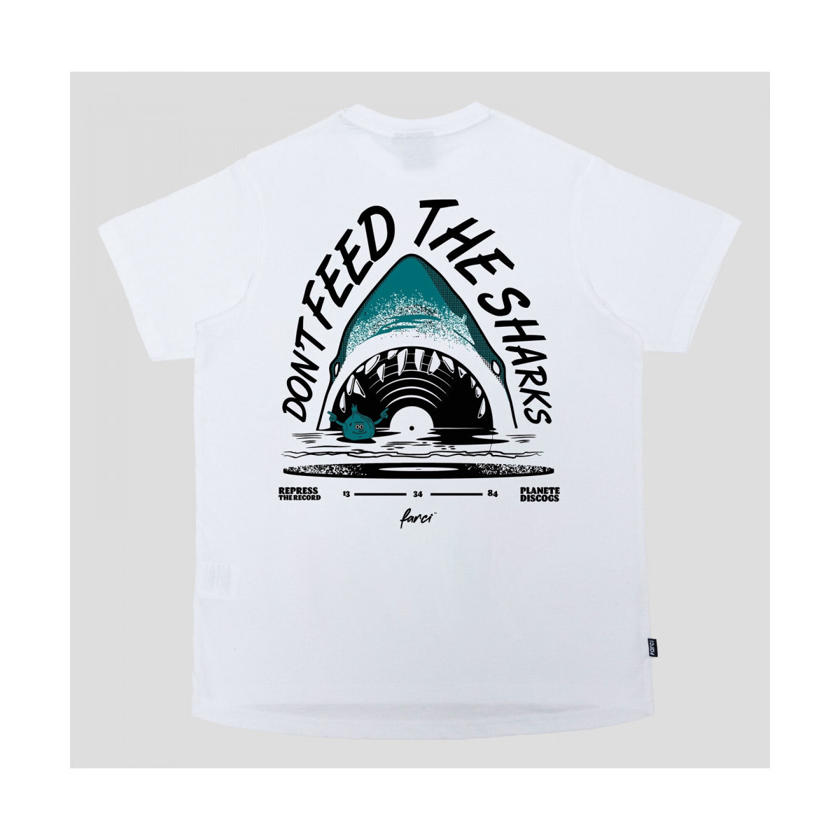 Textil Homem T-shirts e Pólos Farci Tee shark Branco