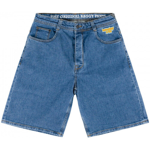 Textil Homem Shorts / Bermudas Homeboy X-tra monster denim shorts Azul