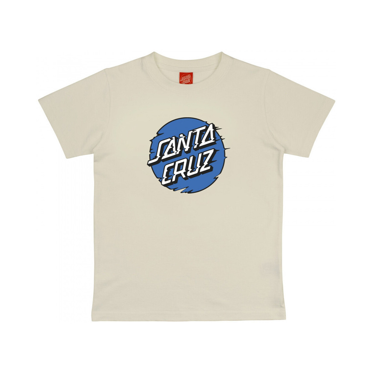 Textil Criança T-shirts e Pólos Santa Cruz Youth vivid other dot front Cinza