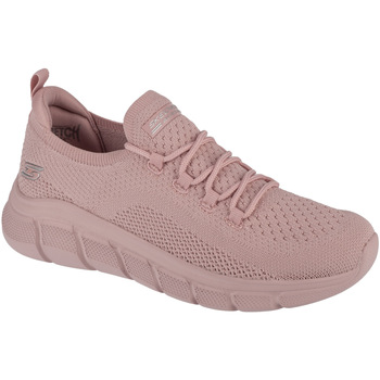 Sapatos Mulher Sapatilhas Skechers Detalles Bobs Sport B Flex-Color Connect Rosa