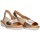 Sapatos Mulher Sandálias Luna Collection 74737 Ouro