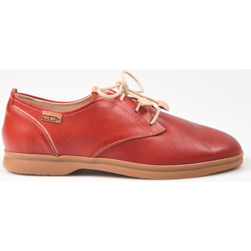 Sapatos Mulher Pufes de exterior Pikolinos Zapatos  Gandía W2Y-4787 Coral Vermelho