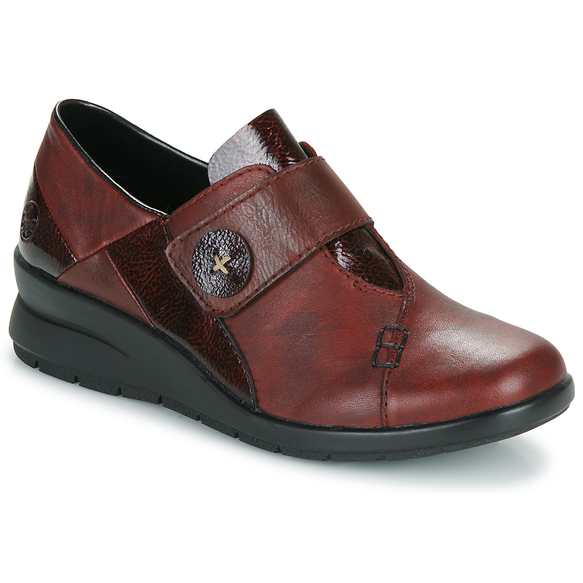 Sapatos Mulher Botins Rieker BOSSINA Castanho