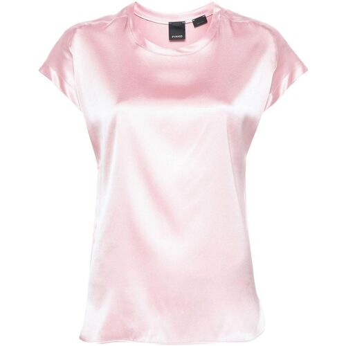 Textil Mulher camisas Pinko FARIDA 100100 A1RJ-N98 Rosa