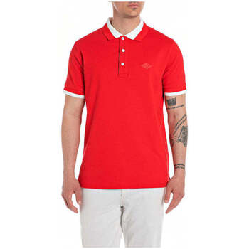 Textil Homem T-shirts e Pólos Replay M678000020623-054-11-1 Vermelho