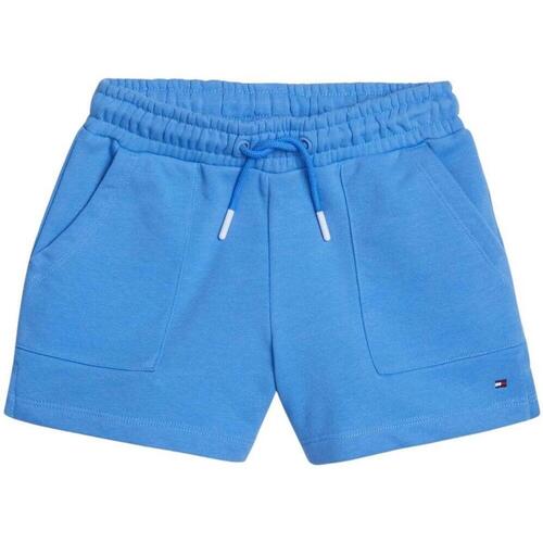 Textil Rapariga Shorts / Bermudas Tommy C87 Hilfiger  Azul