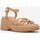 Sapatos Mulher Sandálias La Modeuse 70217_P163801 Castanho