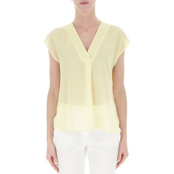 Textil Mulher camisas Marella 13111111 Amarelo