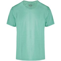 Textil Homem T-shirts e Pólos Bomboogie TM8439 TJCAP-362 PASTEL AQUAMARINE Azul