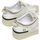 Sapatos Mulher Sapatilhas Date W401-TO-SH-HB TORNEO SHINY-WHITE BEIGE Branco