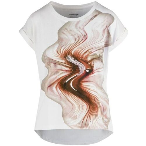 Textil Mulher T-shirts e Pólos Bomboogie TW8496 T JSN4-443 Rosa