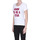 Textil Mulher T-shirts e Pólos Clips TPS00003064AE Branco