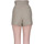 Textil Mulher skinny Shorts / Bermudas Iro PNH00003057AE Castanho