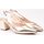 Sapatos Mulher Sapatos & Richelieu Patricia Miller Zapatos de Salón  5532F Metal Champagne Amarelo