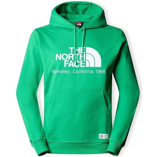 Textil Homem Sweats The North Face Hoodie Berkeley California - Optic Emerald Verde