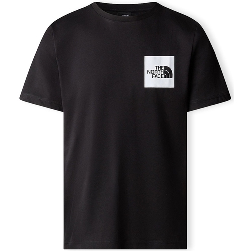 Textil Homem T-shirts e Pólos The North Face T-Shirt Fine - Black Preto