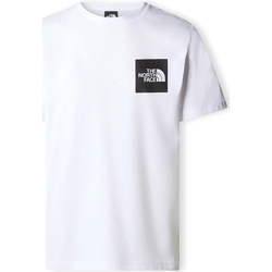 Textil Homem T-shirts e Pólos Boys Short Sleeve Fitted Shirt T-Shirt Fine - White Branco