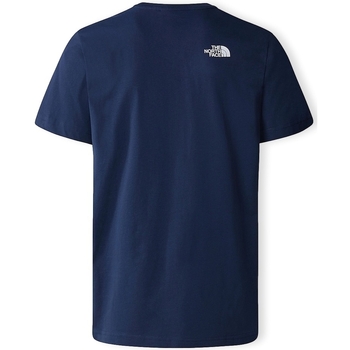 The North Face T-Shirt Woodcut Dome - Summit Navy Azul