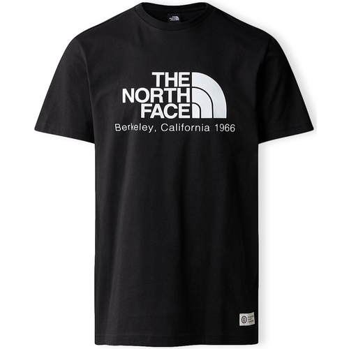 Textil Homem Todos os sapatos The North Face T-Shirt Berkeley California - Black Preto