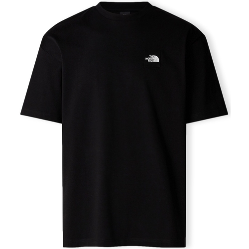 Textil Homem T-shirts e Pólos The North Face T-Shirt NSE Patch - Black Preto