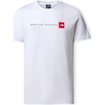 Textil Homem T-shirts e Pólos The North Face T-Shirt Never Stop Exploring - White Branco