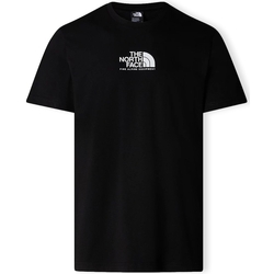 Textil Homem T-shirts e Pólos Boys Short Sleeve Fitted Shirt T-Shirt Fine Alpine Equipment 3 - Black Preto