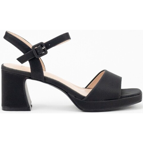 Sapatos Mulher Sandálias Keslem Sandalias  en color negro para Preto