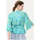 Textil Mulher T-shirts e Pólos Fracomina FR24ST1040W583R8-S31-34-1 Verde