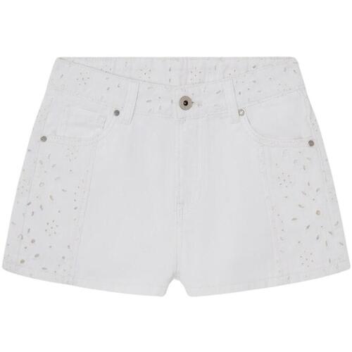 Textil Homem Shorts / Bermudas Pepe tan JEANS  Branco