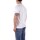 Textil Homem ASOS EDITION Guldfärgad avslappnad t-shirt i ringbrynja med lång ärm TSHM001 Branco