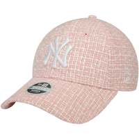 Acessórios Mulher Boné New-Era Wmns Summer Tweed 9FORTY New York Yankees Cap Rosa