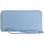 Malas Mulher Fred Perry Petroliumsblå hvid polo med farveblok-panel. BEUPS5465WVP-LIGHT BLUE Azul