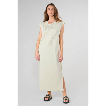 Textil Mulher Vestidos Insira pelo menos 1 dígito 0-9 ou 1 caractere especial Vestido comprido a direito IXORA Branco