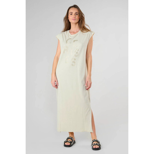 Textil Mulher Vestidos Insira pelo menos 1 dígito 0-9 ou 1 caractere especial Vestido comprido a direito IXORA Branco
