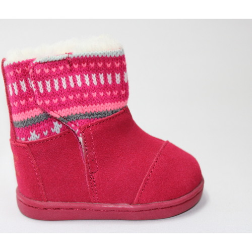 Sapatos Criança Botas de neve Toms Botas de criança Vermelho