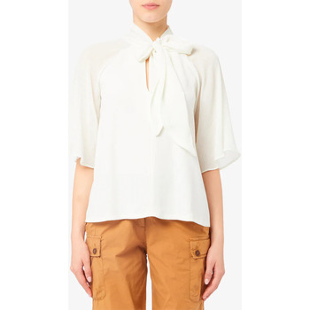 Textil Mulher camisas The Dust Company 15111032 Branco