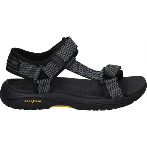 Sapatos Homem Sandálias Skechers 204351-BKGY Preto