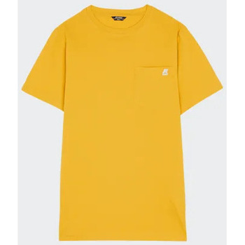 Textil Homem Chloé text-print long-sleeve shirt K-Way K00AI30 Amarelo