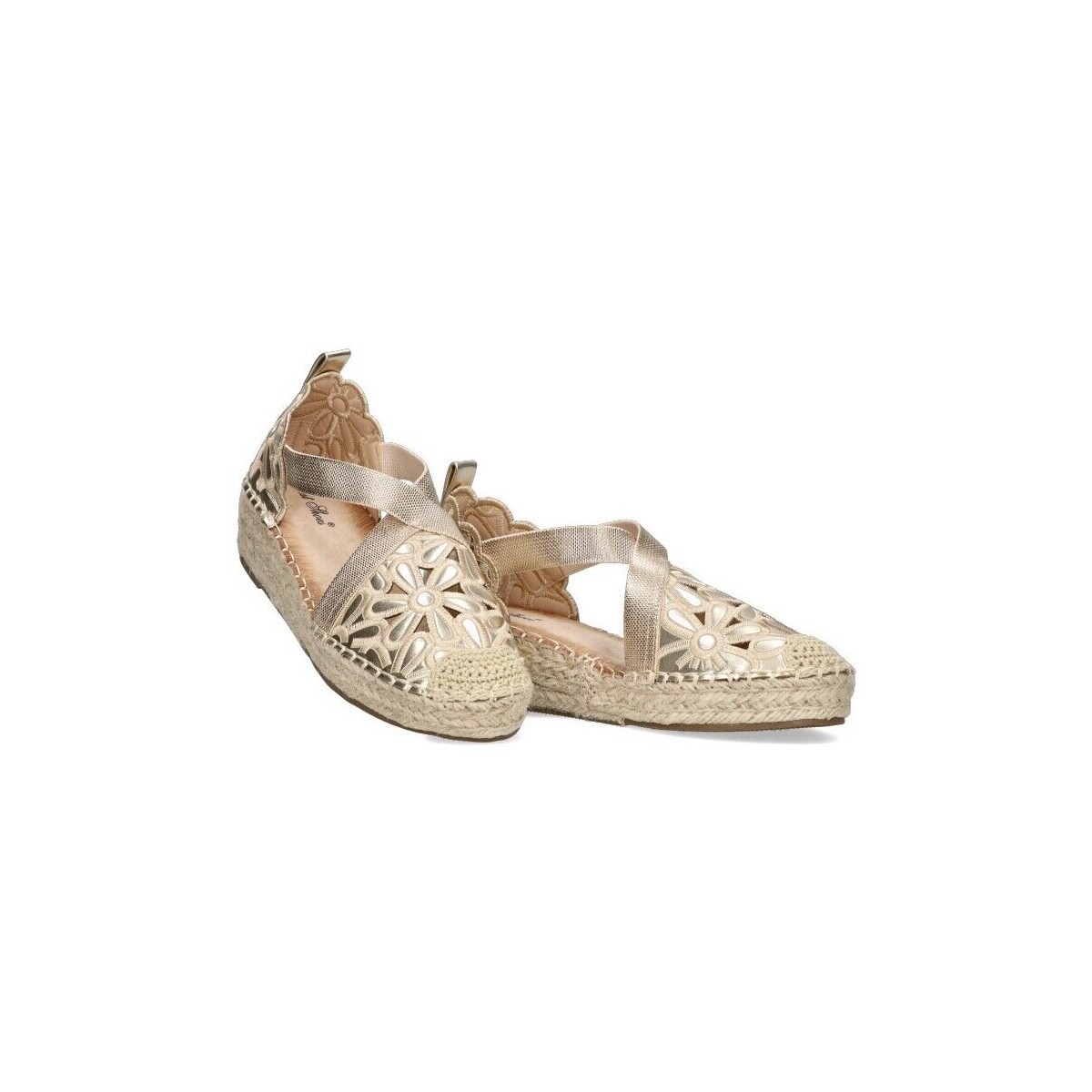 Sapatos Mulher Alpargatas Luna Collection 74980 Ouro