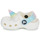 Sapatos Rapariga Tamancos Crocs Classic IAM Rainbow UnicornCgT Bege / Multicolor