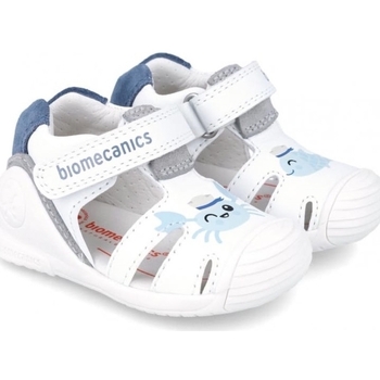 Biomecanics Sandálias Bebé 242123-A - White Azul