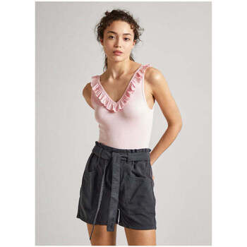 Textil Mulher T-shirts e Pólos Pepe jeans PL505851-325-9-31 Rosa