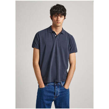 Textil Homem T-shirts e Pólos Pepe jeans PM542099-594-3-1 Azul