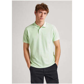 Textil Homem T-shirts e Pólos Pepe jeans PM542099-612-4-1 Verde