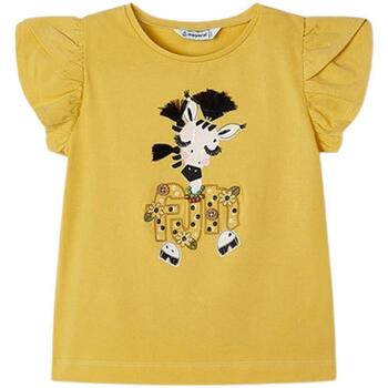 Textil Rapariga T-Shirt mangas curtas Mayoral  Amarelo