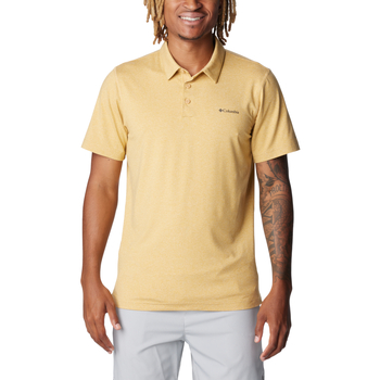 Textil Homem M Graphic Ss Tee Blanc Columbia Tech Trail Polo Shirt Amarelo