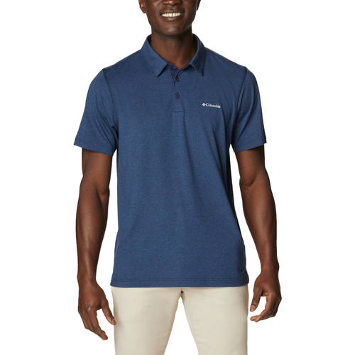 Textil Homem clothing box shoe-care caps lighters key-chains Columbia Tech Trail Polo Shirt Azul