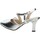 Sapatos Mulher Escarpim Sofia 8037 Prata